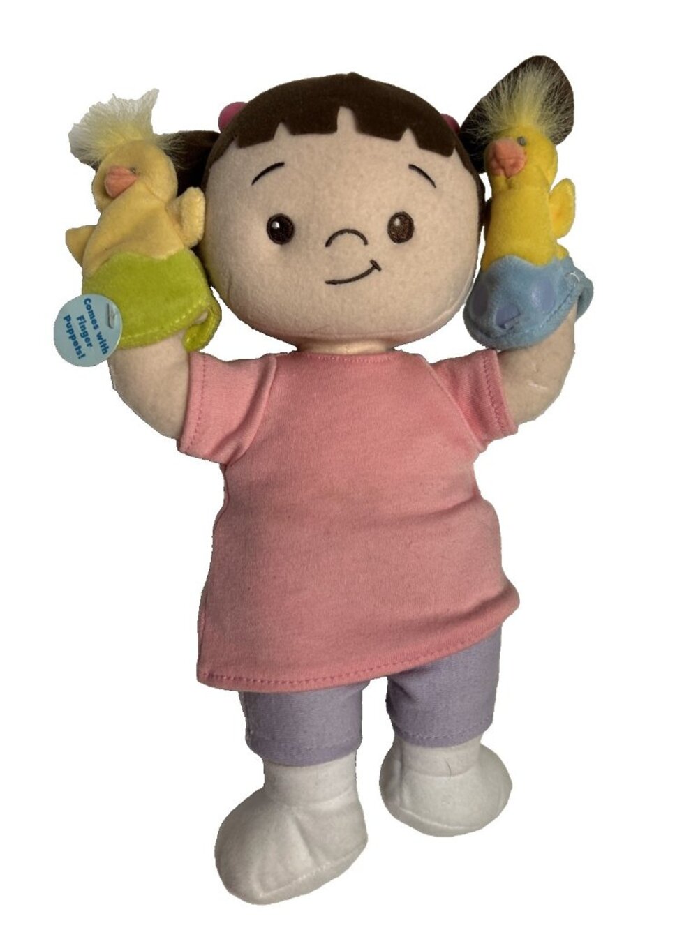 Disney Store Boo Plush Easter Finger Puppets Rare Monsters Inc. With Tag